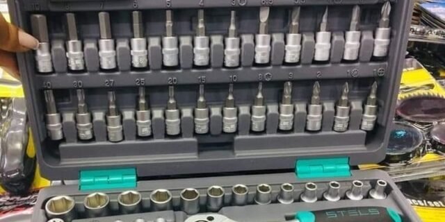 [MAGAZINE] Kit Ferramentas Stels 57 Peças – 14101 com Catraca