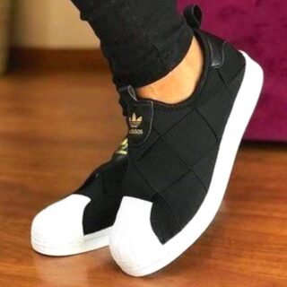 [DAFITI] Tênis adidas Originals Superstar Slip On W Preto