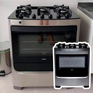 [MAGAZINE] Fogão 5 Bocas Consul CFS5 VAR – Acendimento Automático Inox