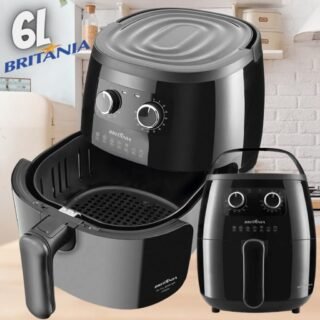[PONTO] Fritadeira Air Fry BFR15P Britânia 6L