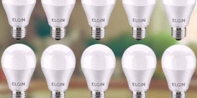 [MAGAZINE] Kit Lâmpadas LED 10 Unidades Branca E27 9W – 6500K Elgin Bulbo A60