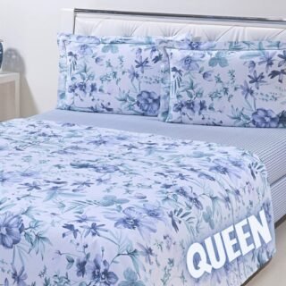 [SHOPTIME] Jogo de Cama Queen Percal 180 Fios 4 Peças – Casa & Conforto