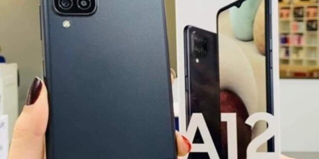 [SHOPTIME] Smartphone Samsung Galaxy A12 64GB 4G Wi-Fi Tela 6.5” Dual Chip 4GB RAM Câmera Quádrupla + Selfie 8MP