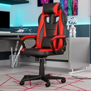 [MAGAZINE] Cadeira Gamer Nell Preta e Vermelha Nell100