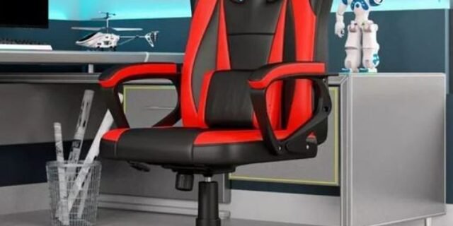 [MAGAZINE] Cadeira Gamer Nell Preta e Vermelha Nell100