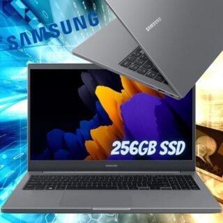 [PONTO] Notebook Samsung Core i5-1135G7 8GB 256GB SSD Tela Full HD 15.6” Windows 10 Book NP550XDA-KF2BR