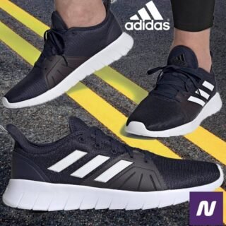 [NETSHOES] Tênis Adidas Asweemove 2.0 Masculino – Marinho+Branco