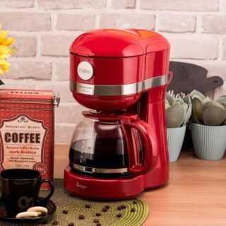 [MAGAZINE] Cafeteira Elétrica Philco Retrô PCF38V – Vermelha e Prata 30 Xícaras