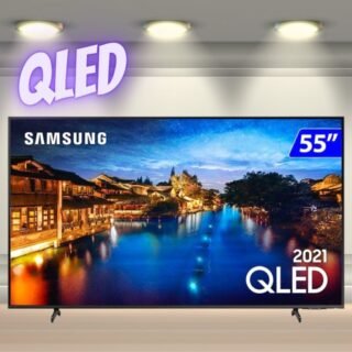 [SUBMARINO] Smart Tv Tela Qled 55″ Samsung 55q60a 4k Conversor Digital Wi-Fi Integrado 2 Usb 3 Hdmi