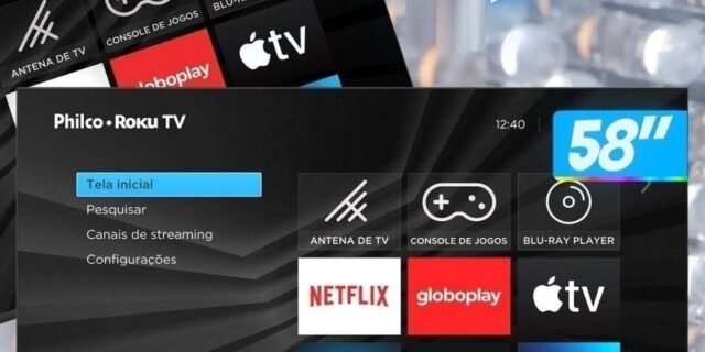[SUBMARINO] Smart Tv Roku 58″ Philco Led Uhd 4k Ptv58g70rcbl Wi-Fi 4 Hdmi 2 Usb E Midiacast