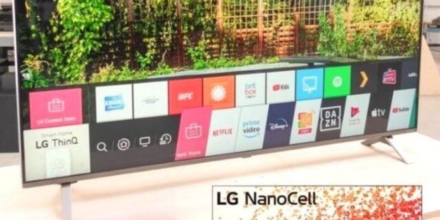 [SUBMARINO] Smart Tv Led 55” Lg 55nano75 4k Nanocell 3x Hdmi 2.0 Inteligência Artificial Thinqai Smart Magic Google Alexa