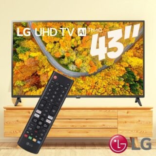 [SUBMARINO] Smart Tv Led 43” Lg 43up7500 4k Uhd Wi-Fi Bluetooth Hdr Thinqai Compatível Com Inteligência Artificial