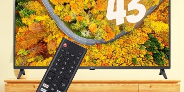 [SUBMARINO] Smart Tv Led 43” Lg 43up7500 4k Uhd Wi-Fi Bluetooth Hdr Thinqai Compatível Com Inteligência Artificial