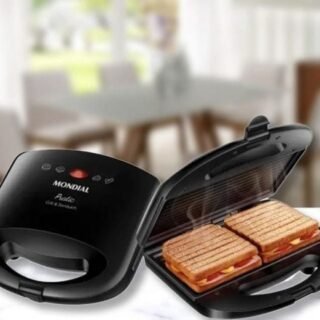 [MAGAZINE] Sanduicheira/Grill Mondial Pratic SN-01 Preto 750W – Antiaderente