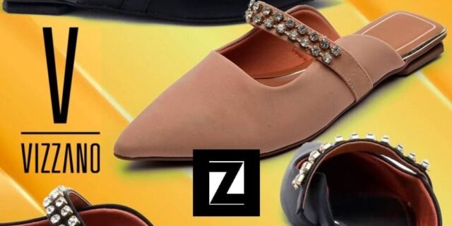 [ZATTINI] Mule VIZZANO Aplique Bico Fino