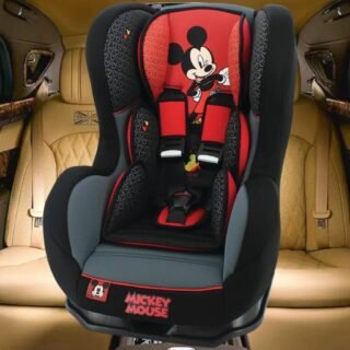 [EXTRA] Cadeira para Automóvel Cosmo Mickey Mouse Classique – 0 a 25kg – Preta