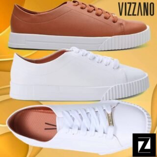 [ZATTINI] Tênis VIZZANO Liso Feminino