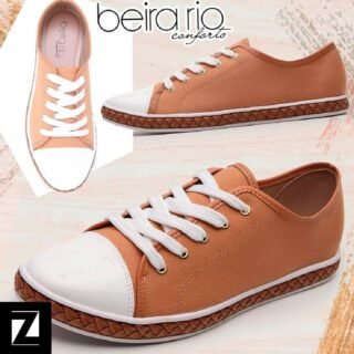 [ZATTINI] Tênis BEIRA RIO Premium Feminino – Areia