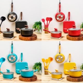 [SHOPTIME] Jogo de Panelas Antiaderente Julie 4 peças – La Cuisine