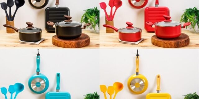 [SHOPTIME] Jogo de Panelas Antiaderente Julie 4 peças – La Cuisine