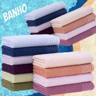 [SHOPTIME] Jogo de Banho Ayala 5 Peças – Casa & Conforto By Buddemeyer