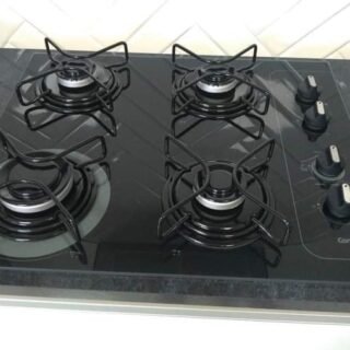 [MAGAZINE] Cooktop 4 Bocas Consul a Gás GLP – Acendimento Automático Facilite CD060 AE