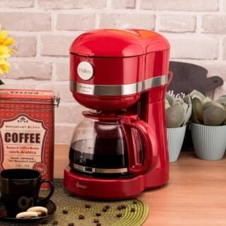 [MAGAZINE] Cafeteira Elétrica Philco Retrô PCF38V – Vermelha e Prata 30 Xícaras