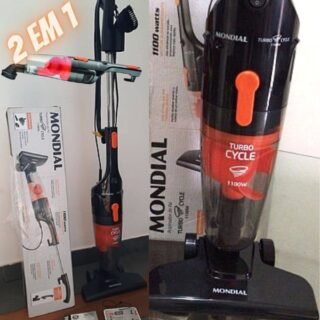 [MAGAZINE] Aspirador de Pó Vertical Mondial 1100W – Turbo Cycle AP-35 Preto e Laranja
