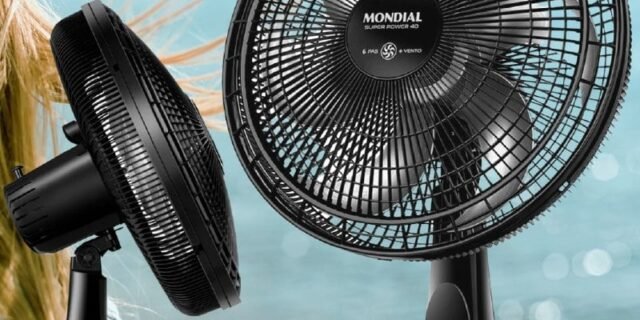 [MAGAZINE] Ventilador de Mesa Mondial Super Power VSP-40-B – 40cm 3 Velocidades