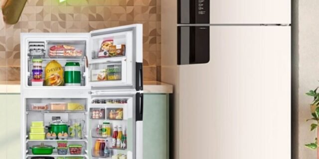 [AMERICANAS] Geladeira Consul Frost Free Duplex CRM56 450L Espaço Flex Branca com Painel Eletrônico Externo