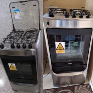 [AMERICANAS] Fogão Piso Consul 4 Bocas CFO4N Inox Bivolt