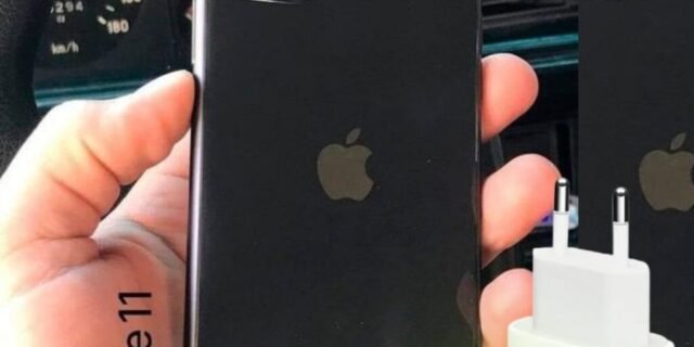 [MAGAZINE] iPhone 11 Apple 64GB Preto 6,1” 12MP – iOS + Carregador USB-C de 20W Apple Branco