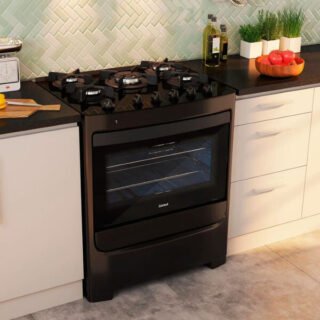 [MAGAZINE] Fogão 5 Bocas Mesa de Vidro Consul Preto – Acendimento Automático CFS5VAE