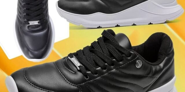 [ZATTINI] Tênis VIZZANO Chunky Feminino – Preto