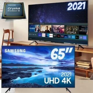 [SUBMARINO] Samsung Smart Tv 65″ Uhd 4k 65au7700, Processador Crystal 4k, Tela Sem Limites, Visual Livre De Cabos, Alexa Built In
