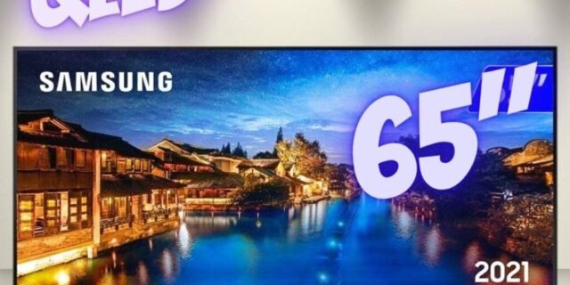 [SUBMARINO] Samsung Smart Tv 65″ Qled 4k 65q60a, Modo Game, Som Em Movimento Virtual, Tela Sem Limites, Design Slim