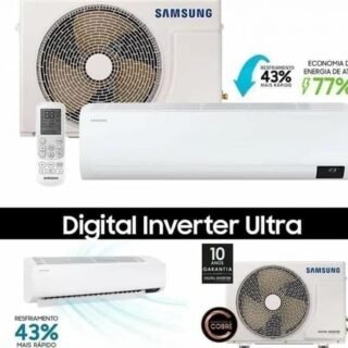 [SHOPTIME] Ar Condicionado Split Samsung Digital Inverter Ultra 12.000 Btus Frio 220V