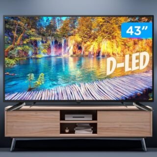 [SHOPTIME] Smart TV LED 43” Full HD Philco PTV43E10N5SF Processador Quad Core Wi-Fi 2 HDMI 1 USB e Mídiacast
