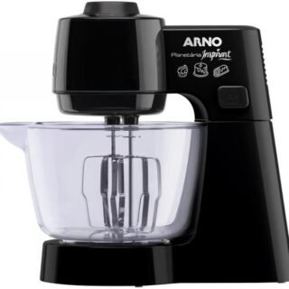 [MAGAZINE] Batedeira Planetária Arno Preta 500W Inspirart – 5 Velocidades