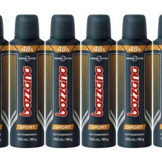 [MAGAZINE] Desodorante Aerosol Antitranspirante Masculino – Bozzano 90g 6 Unidades – várias fragrâncias