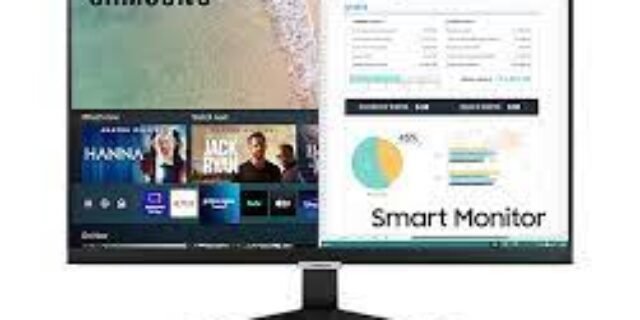 [KABUM] Monitor Smart Samsung 24 IPS SmartHub, Bluetooth, HDR, Tizen, AirPlay 2, Full HD, VESA – LS24AM506NLMZD