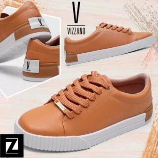 [ZATTINI] Tênis VIZZANO Básico Feminino – Areia
