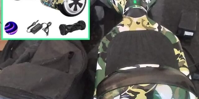 [AMERICANAS] Skate Hoverboard Skate Elétric Smart Balance Scooter Camuflado