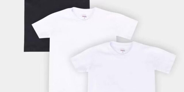 [MAGAZINE] Kit Camiseta Bebê All Free Básica Masculina 3 Peças