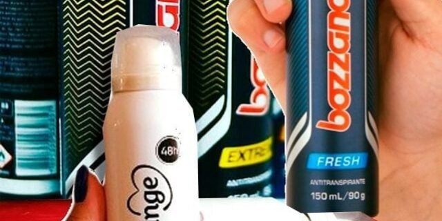 [MAGAZINE] Desodorante Bozzano ou Monange Aerossol Antitranspirante 150ml