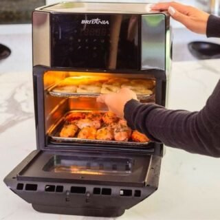 [MAGAZINE] Fritadeira Britânia 12 Litros Air Fry Oven Preta BFR2100P