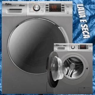 [MAGAZINE] Lava e Seca Philco 12Kg 16 Programas Inox PLS12T