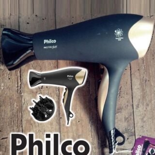 [CASAS BAHIA] Secador de Cabelos Philco PH3700 Gold Preto 2000W