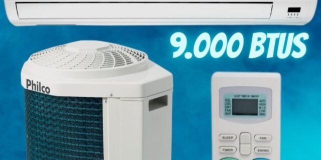[EXTRA] Ar Condicionado Split 9.000 Btus Frio Philco PAS9100F1 220V