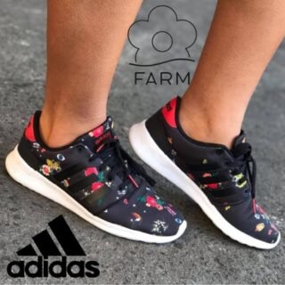 [CENTAURO] Tênis adidas QT Racer Farm – Feminino